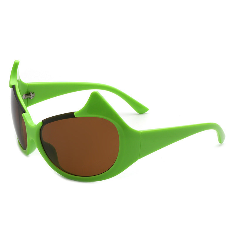 Wholesale PC Little Devil Cat Eye Y2K Sunglasses